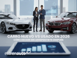 Carro nuevo vs usado en 2026: cómo decidir sin arrepentirte después
